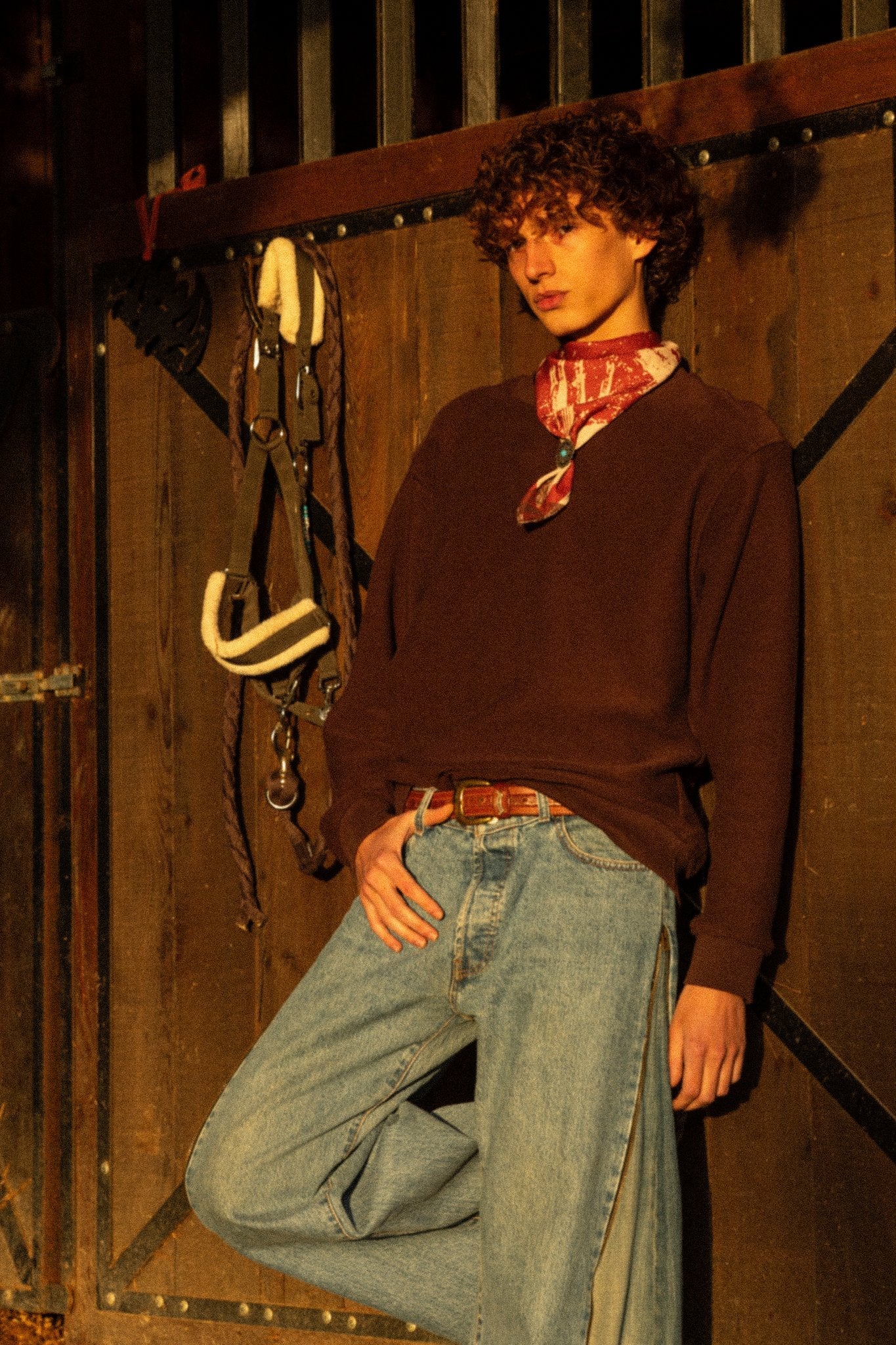 Reverse Crewneck Choco