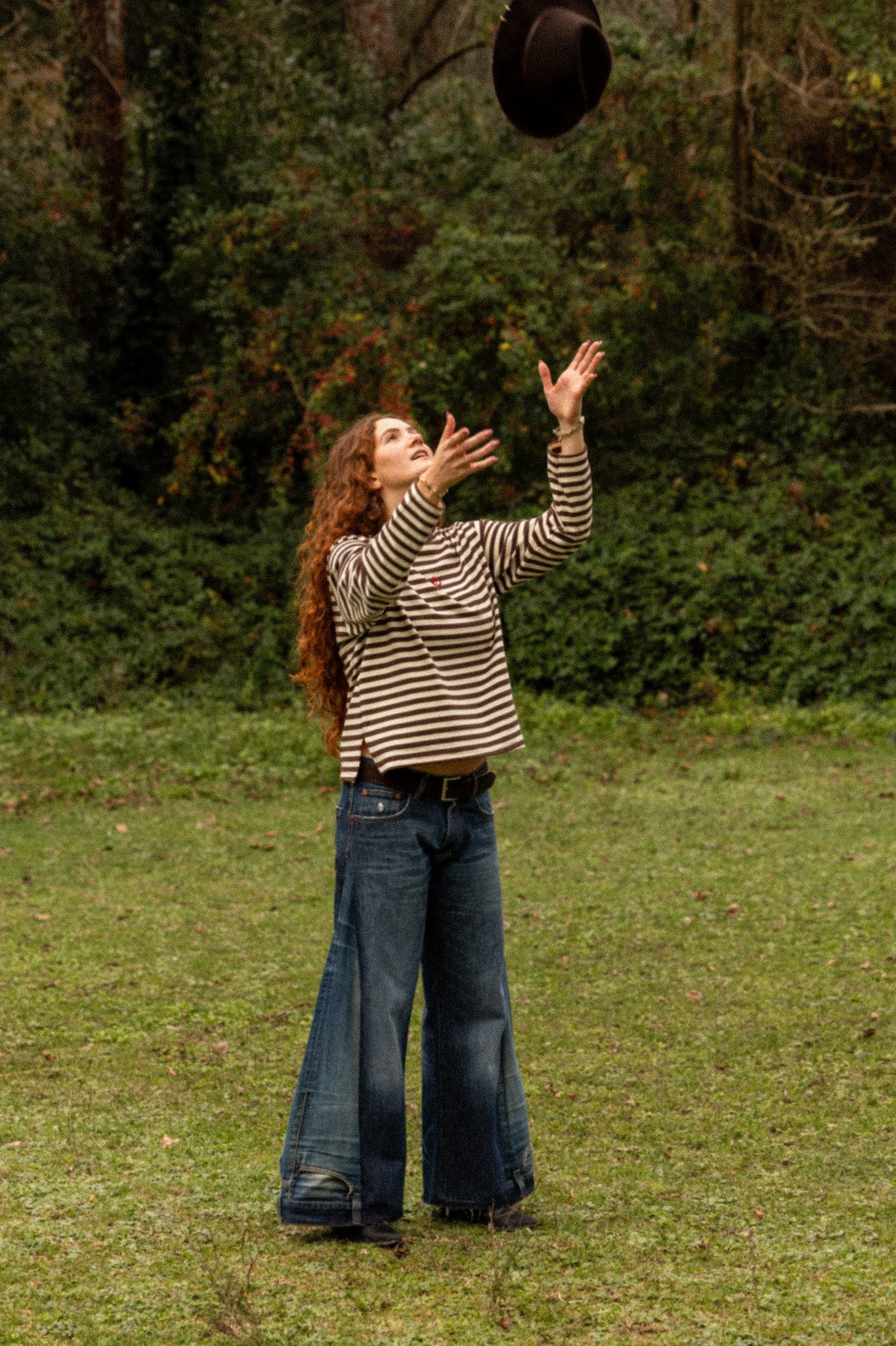 Striped Longsleeve Tee Choco