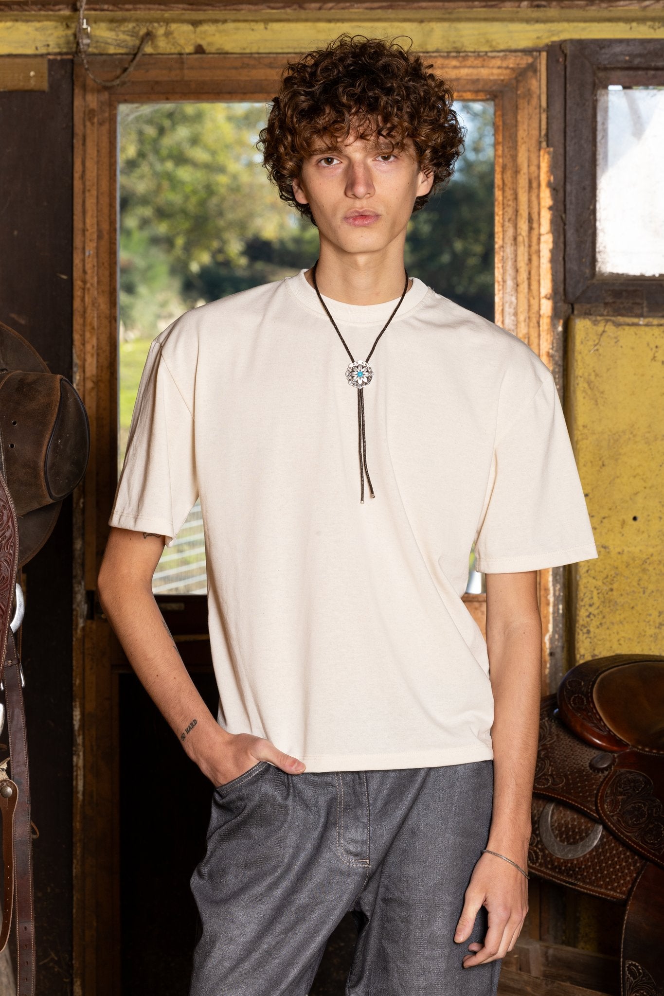 CCC Boxy Tee Natural