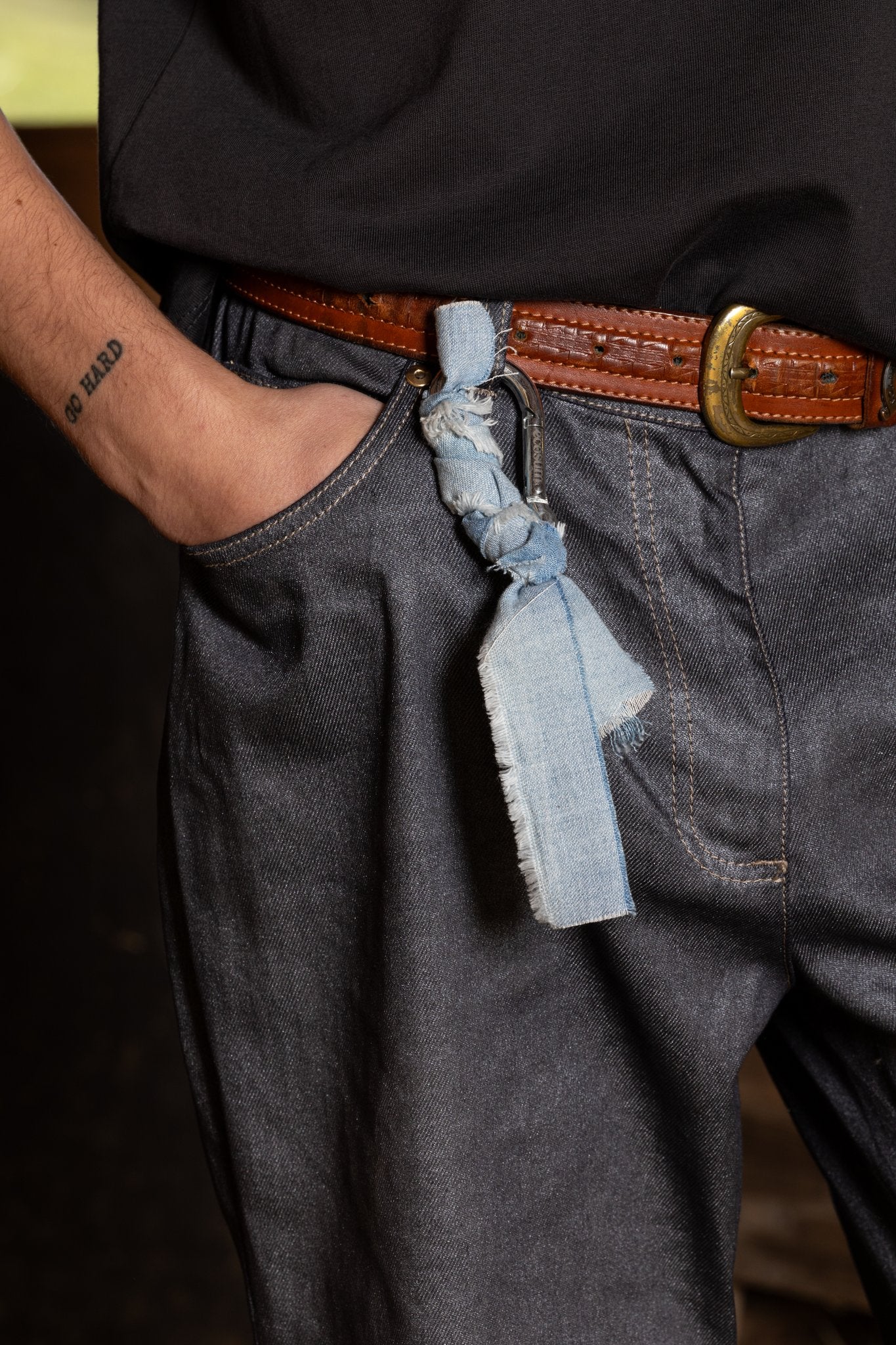 Denim Carabiner