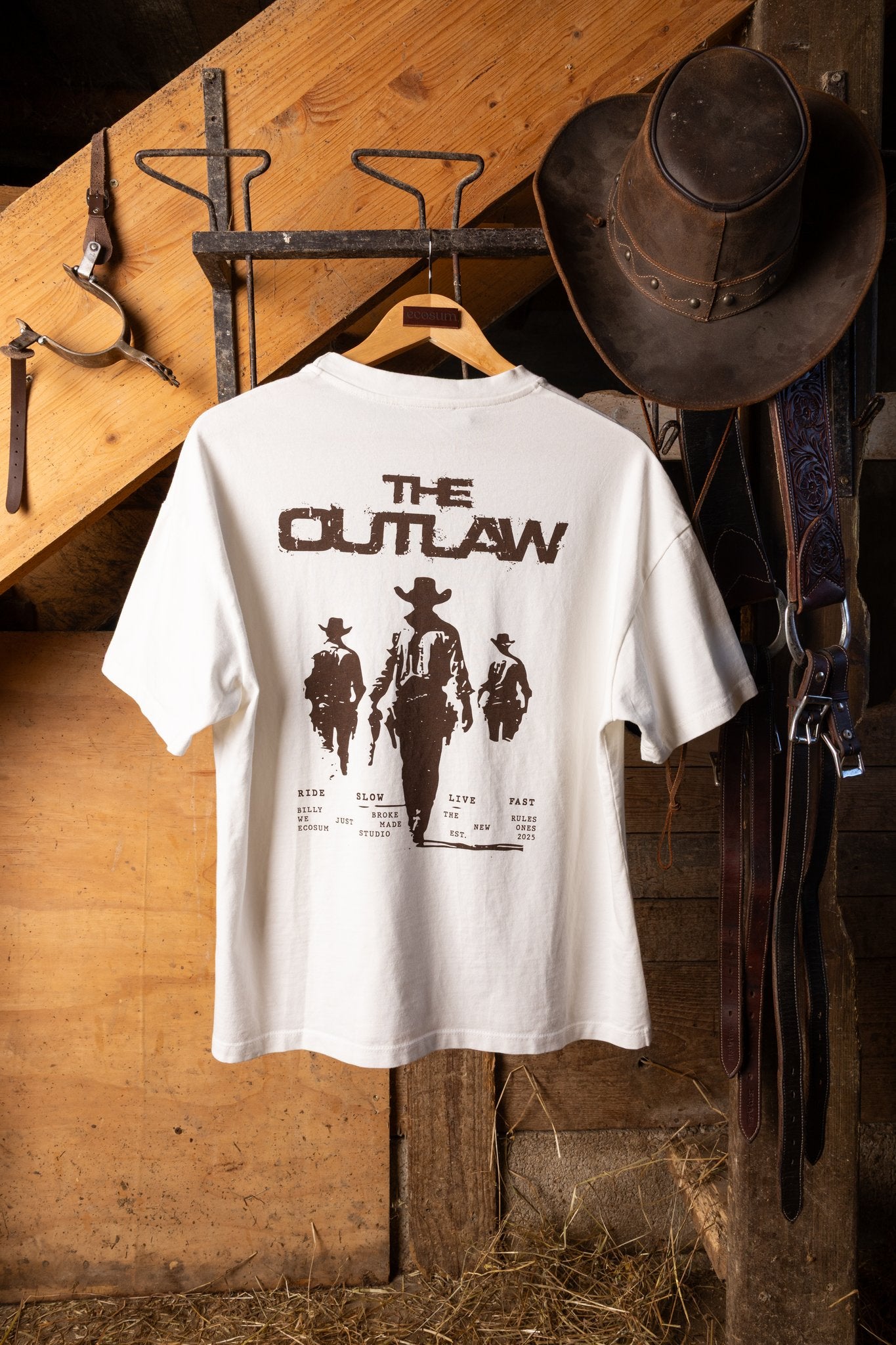 The Kid Loose Tee Off White