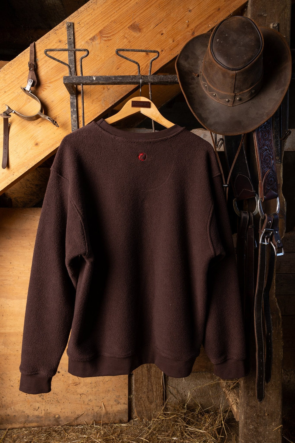 Reverse Crewneck Choco
